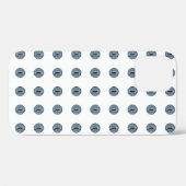 Halloween Blue Polka Dot Eyes Case-Mate iPhone Case (Achterkant (horizontaal))
