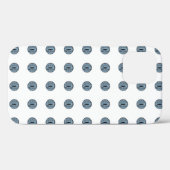 Halloween Blue Polka Dot Eyes Case-Mate iPhone Case (Achterkant (horizontaal))