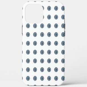 Halloween Blue Polka Dot Eyes Case-Mate iPhone Case