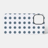 Halloween Blue Polka Dot Eyes iPhone Hoesje (Achterkant horizontaal)