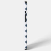 Halloween Blue Polka Dot Eyes iPhone Hoesje (Linkerkant)