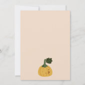 Halloween Blush Ghost Little Boo any Age Birthday Bedankkaart (Achterkant)