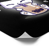 Halloween Bo Bunny Kawaii Anime Witch Bunny Bo Poster (Hoek)