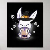 Halloween Bo Bunny Kawaii Anime Witch Bunny Bo Poster (Voorkant)