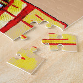 HALLOWEEN BOBBING VOOR APPELPARTIJ LEGPUZZEL (Zijkant)