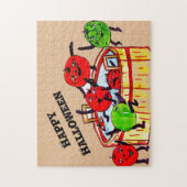 HALLOWEEN BOBBING VOOR APPELPARTIJ LEGPUZZEL (Verticaal)