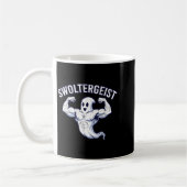 Halloween Bodybuilding Spook Funny Swoltergeist Koffiemok (Links)