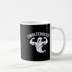 Halloween Bodybuilding Spook Funny Swoltergeist Koffiemok