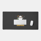 Halloween Boe Element van Verrassing Geest Ontwerp Bureaumat (Keyboard & Muis)