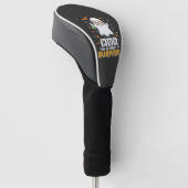 Halloween Boe Element van Verrassing Geest Ontwerp Golfheadcover (Schuin)