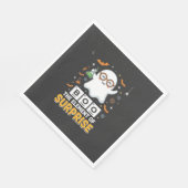 Halloween Boe Element van Verrassing Geest Ontwerp Servet (Hoek)
