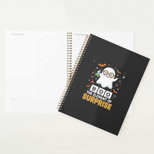 Halloween Boe Element van Verrassingsgeest Ontwerp Planner (Display)