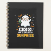 Halloween Boe Element van Verrassingsgeest Ontwerp Planner (Voorkant)