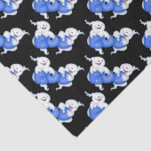 Halloween boe geest betegeld tissuepapier (Detail)