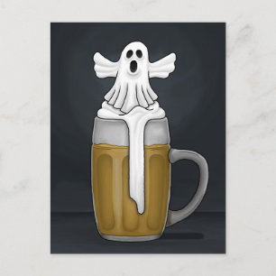 Halloween Boe Geest Feestdagenkaart
