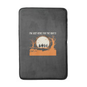 Halloween Boe Geest Silhouet Badmat (Voorkant Verticaal)