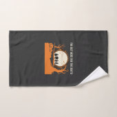Halloween Boe Geest Silhouet Handdoek (Handdoek)