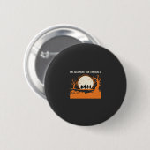 Halloween Boe Geest Silhouet Ronde Button 5,7 Cm (Voorkant /achterkant)