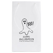 Halloween boe-geest-zwart-wit-traktatie klein cadeauzakje (Achterkant)