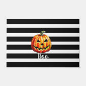 Halloween "Boe" Pompoen Deurmat (Voorkant)