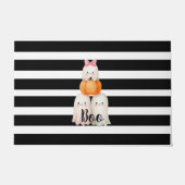Halloween "Boe" Pompoen Deurmat (Voorkant)