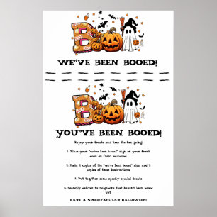 Halloween boe spelbord poster