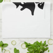 Halloween boe                 theedoek (Gevouwen)