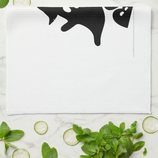 Halloween boe                 theedoek (Gevouwen)