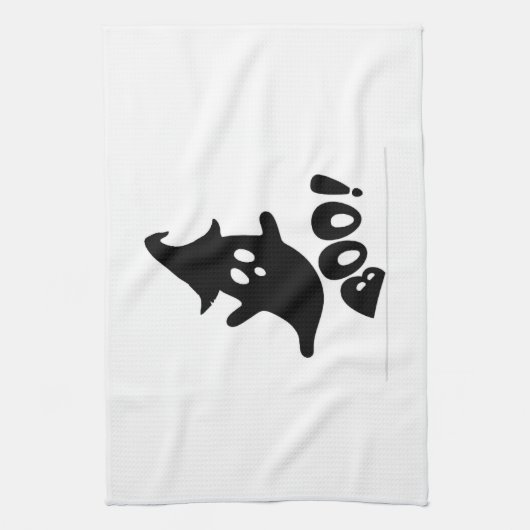 Halloween boe                 theedoek (Verticaal)