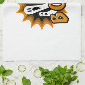 Halloween Boe! Theedoek (Gevouwen)