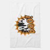 Halloween Boe! Theedoek (Verticaal)