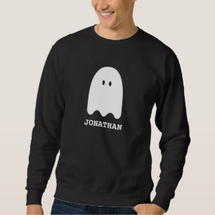 Halloween boek spooky Ghost Gepersonaliseerde naam Trui