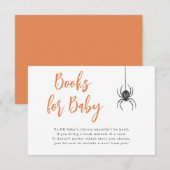 Halloween Boeken voor Baby Kaart (Voorkant / Achterkant)