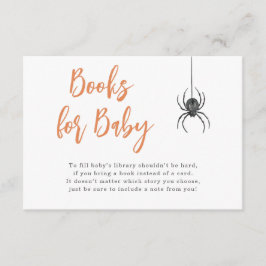 Halloween Boeken voor Baby Kaart