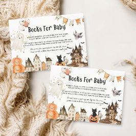 Halloween Boeken voor Baby Kaart Notitiekaartje