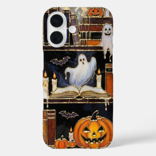 Halloween Boekenplank Hoesje Spook Pompoen Cozy