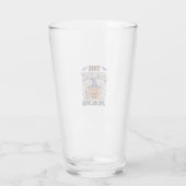 Halloween-boekhouder Funny Spooky Belastingseizoen Glas (Achterkant)