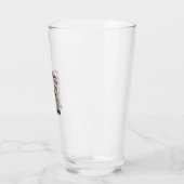 Halloween-boekhouder Funny Spooky Belastingseizoen Glas (Links)