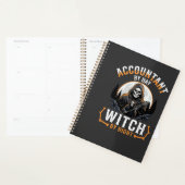 Halloween Boekhouder overdag Heks 's nachts Design Planner (Display)