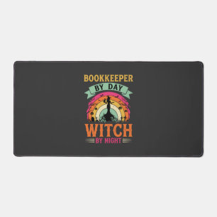 Halloween Boekhouder overdag Heks 's nachts Ontwer Bureaumat