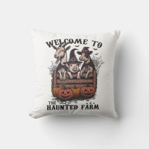 Halloween Boerderijdieren Kussen
