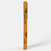 Halloween boho Zentangle ® geïnspireerd pompoen He Samsung Galaxy Hoesje (Rechterkant)