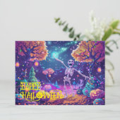 Halloween Bone to Be Wild kaart! Kaart (Staand voorkant)