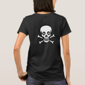 Halloween Bonnie Schedel T-shirt (Achterkant)