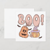 Halloween Boo (Voorkant / Achterkant)
