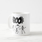 Halloween Boo 1 Koffiemok (Voorkant links)