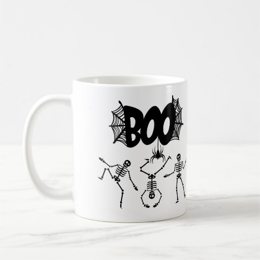 Halloween Boo 1 Koffiemok (Links)