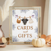 Halloween Boo 8x10 Kaarten & Cadeaus Tafelbord