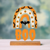 Halloween Boo                        Acryl Bord (Neutraal)