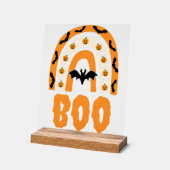 Halloween Boo                        Acryl Bord (Hoek)